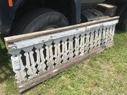 Late Victorian Porch/balcony w/cut-out Balusters