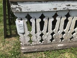 Late Victorian Porch/balcony w/cut-out Balusters