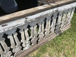 Late Victorian Porch/balcony w/cut-out Balusters