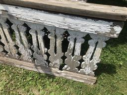 Late Victorian Porch/balcony w/cut-out Balusters