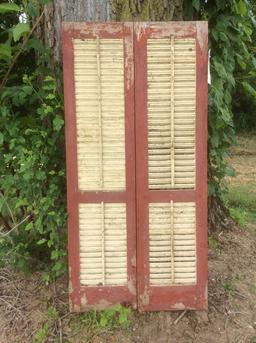 louvered shutters