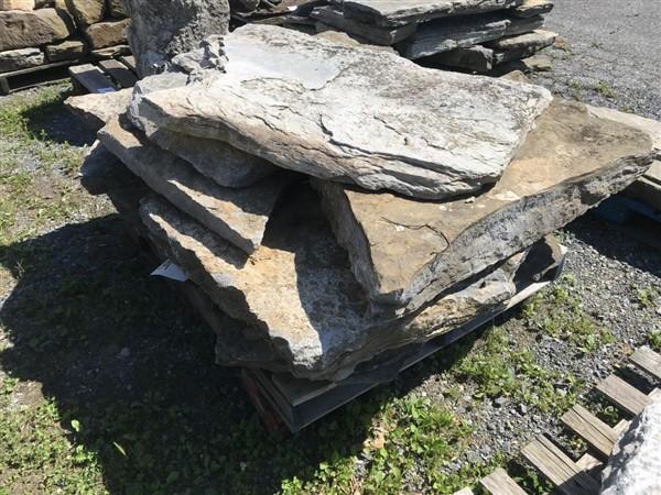 Skid of Limestone Pavers