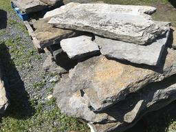 Skid of Limestone Pavers
