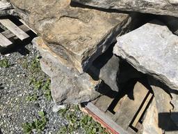 Skid of Limestone Pavers