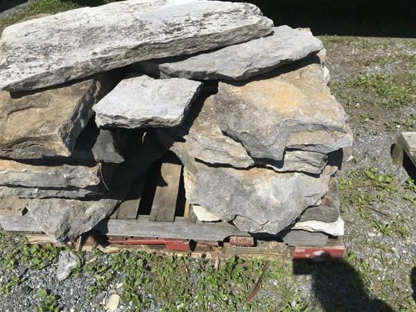 Skid of Limestone Pavers