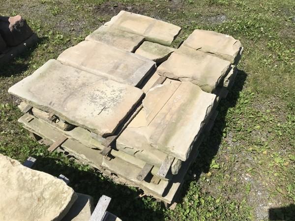 19th Cent. Shale Square/rectangle paving stones