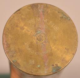 1943 75mm M18 shell casing