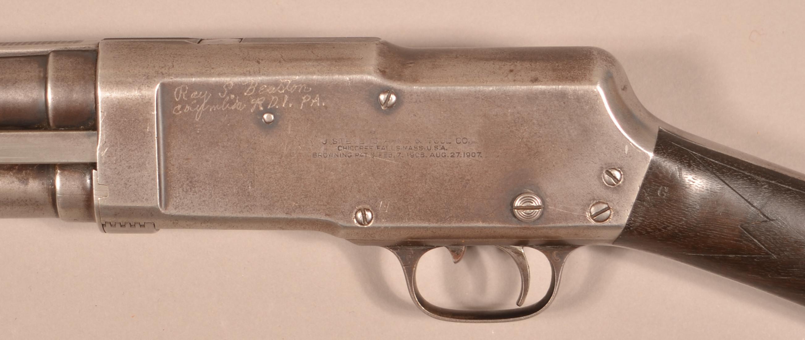 Stevens mod. 1907 12ga. Pump action shotgun