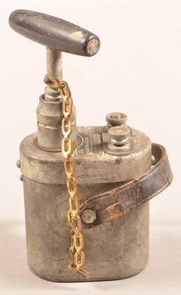 U.S Army Blasting Cap Machine