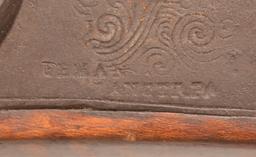 Signed Leman .44 cal. Full Stock Kentucky Rifle