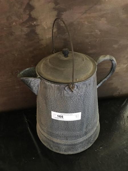 Agateware Tea Kettle