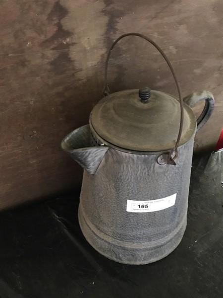 Agateware Tea Kettle