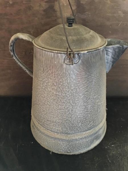 Agateware Tea Kettle