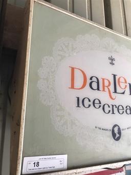 DarLene Ice Cream Light-Up Trade Sign