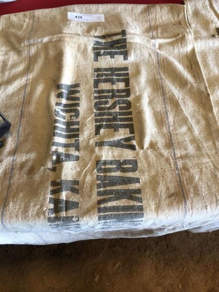 2- Hershey & Bemis Feed Bags