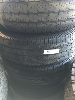 (4) Goodyear Wrangler P235/75r16