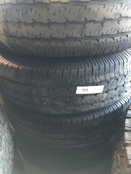 (4) Goodyear Wrangler P235/75r16