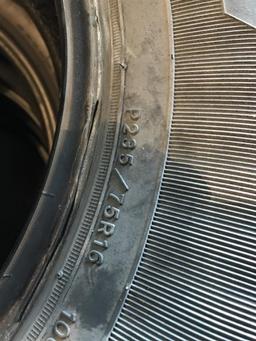 (4) Goodyear Wrangler P235/75r16