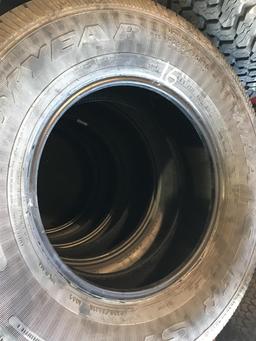 (4) Goodyear Wrangler P235/75r16