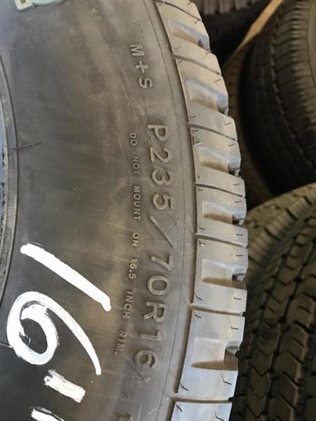 (4) 16" Mixed Brand Tires with Good Tread