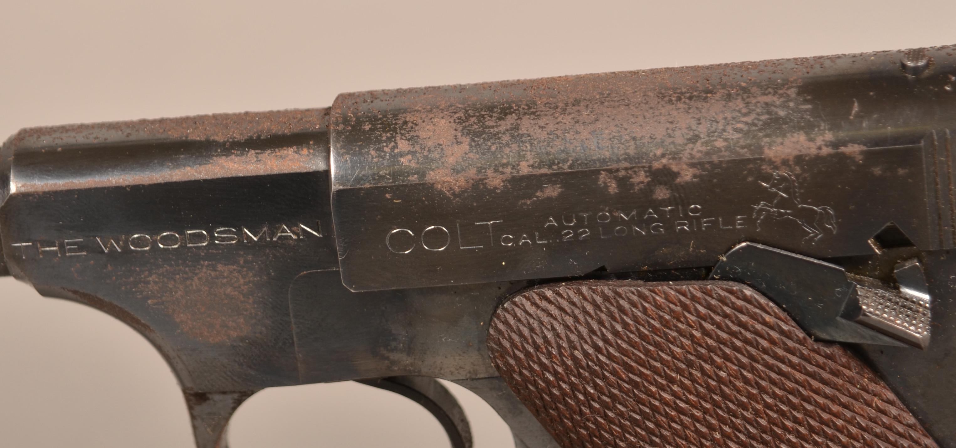 Colt Woodsman .22 LR Handgun