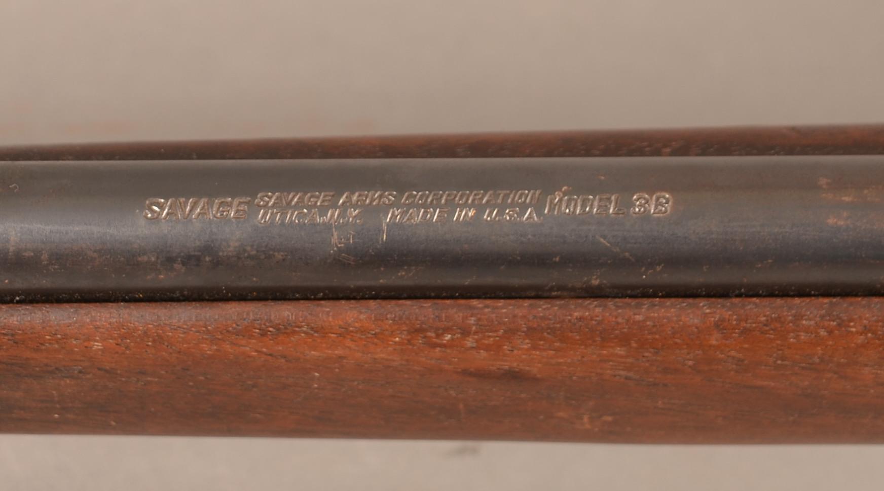 Savage mod. 3B .22 Bolt Action Rifle