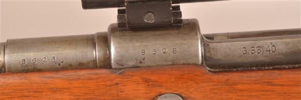Sporterized Dot Waffenwerke G.33/40 8mm Rifle
