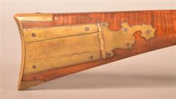 Unsigned .58 cal. Full-Stock Kentucky Rifle