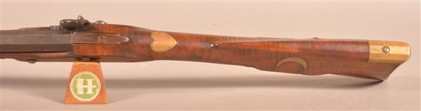 Unsigned .58 cal. Full-Stock Kentucky Rifle