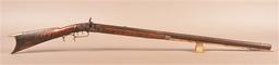 Unsigned .36 cal. Half-Stock Kentucky Rifle