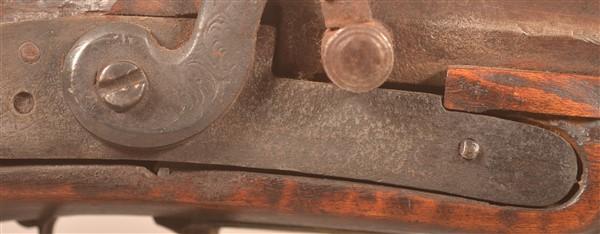 Unsigned .36 cal. Half-Stock Kentucky Rifle
