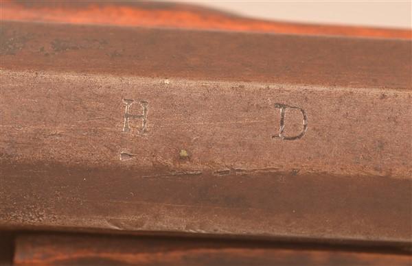 Unsigned .36 cal. Half-Stock Kentucky Rifle