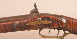 Unsigned .36 cal. Half-Stock Kentucky Rifle
