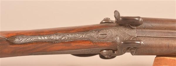 European Damascus Barrel Side-by-Side Shotgun