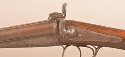 European Damascus Barrel Side-by-Side Shotgun