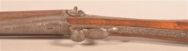 European Damascus Barrel Side-by-Side Shotgun