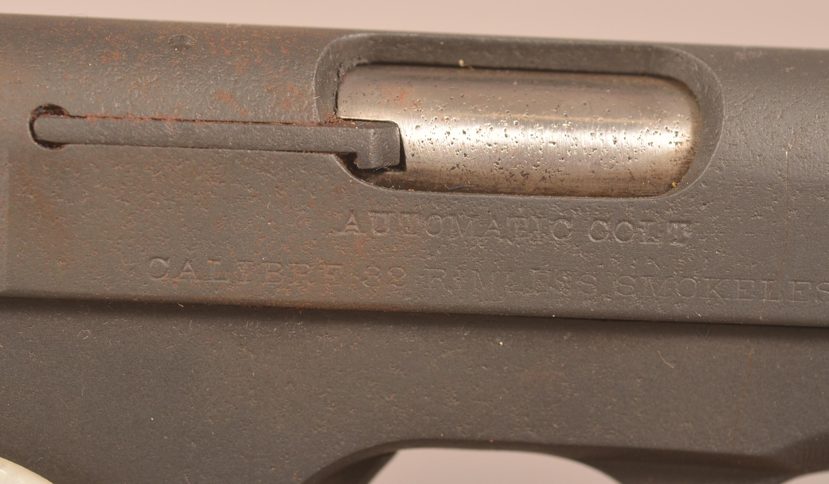 Colt mod. 1903 .32 ACP Handgun.