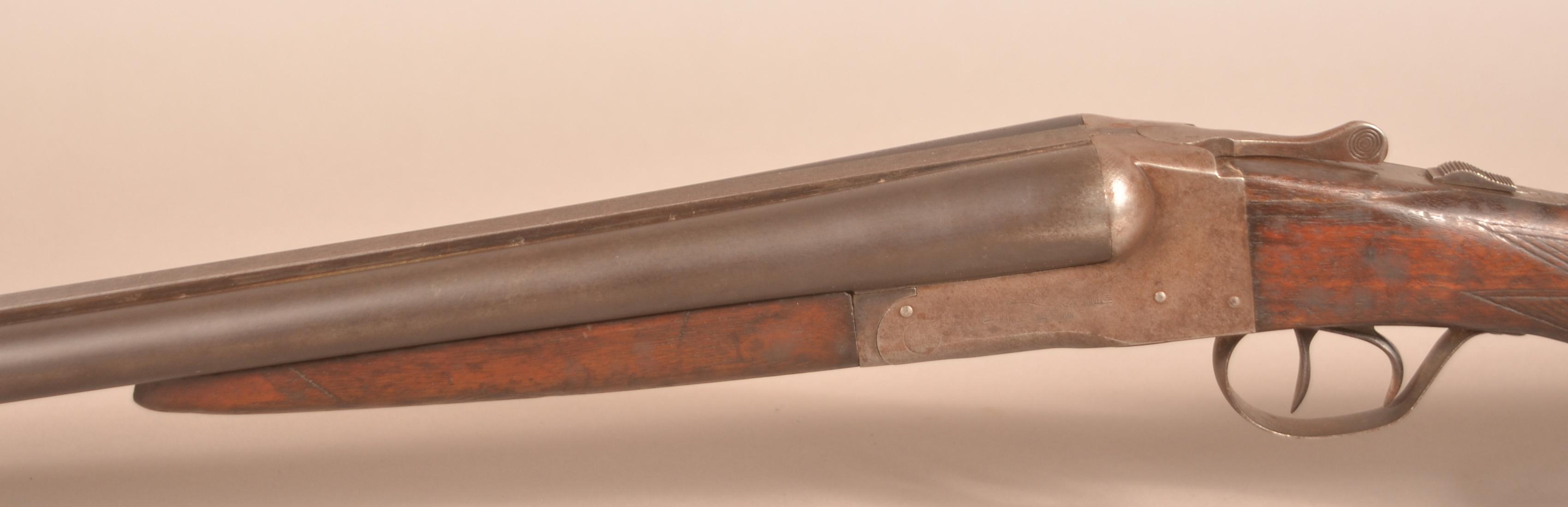Lefever DS Grade 12ga. Side-by-Side Shotgun.