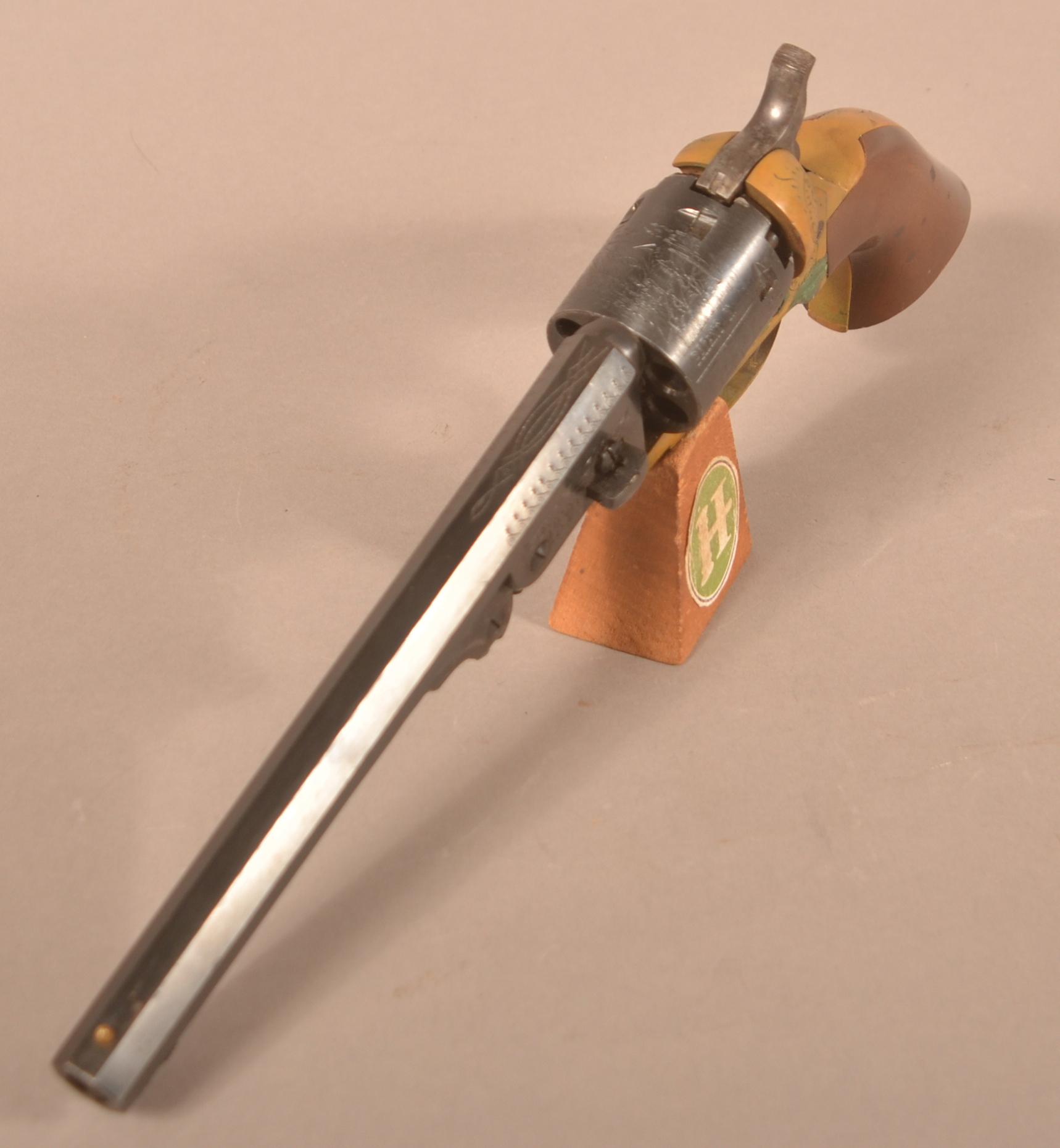 F.I.E. .36 cal. mod. 1851 Naval Percussion Revolver.