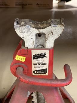 Pair of Banner 6-Ton Jack Stands
