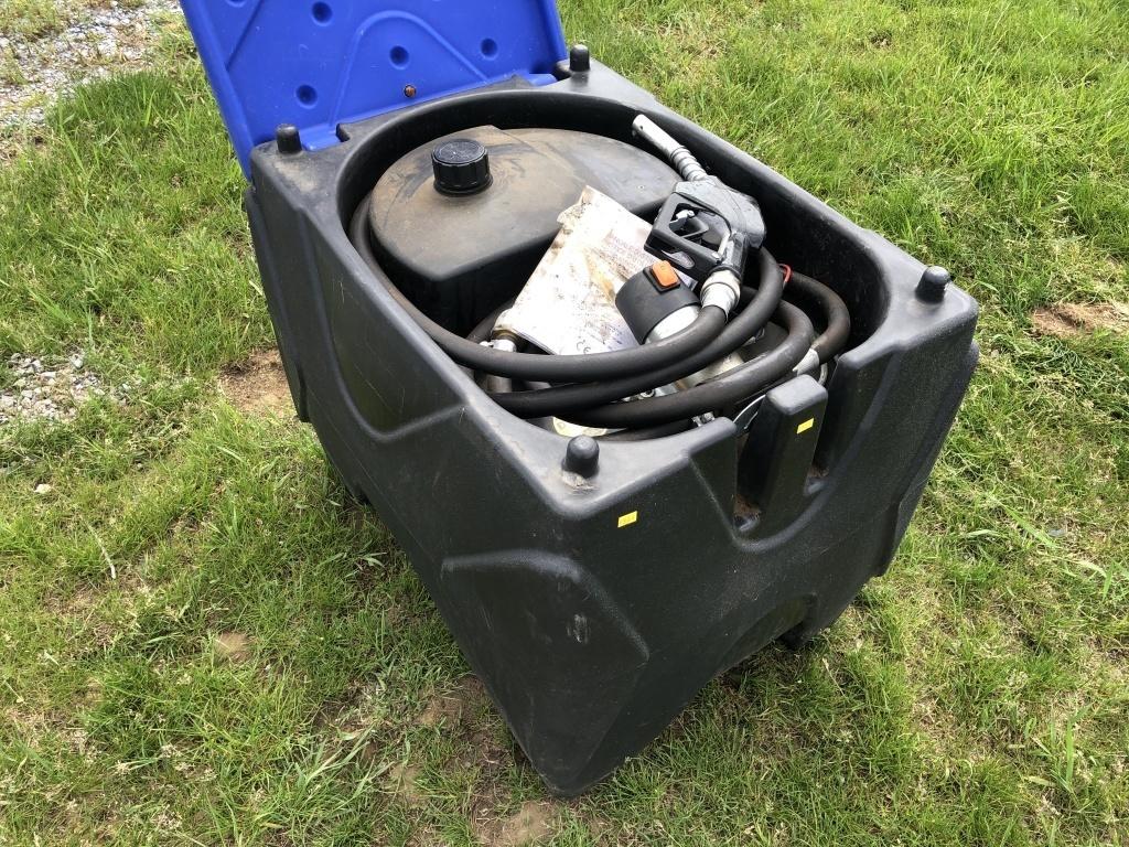 55-Gallon Diesel Fuel Tank with 12V Pump