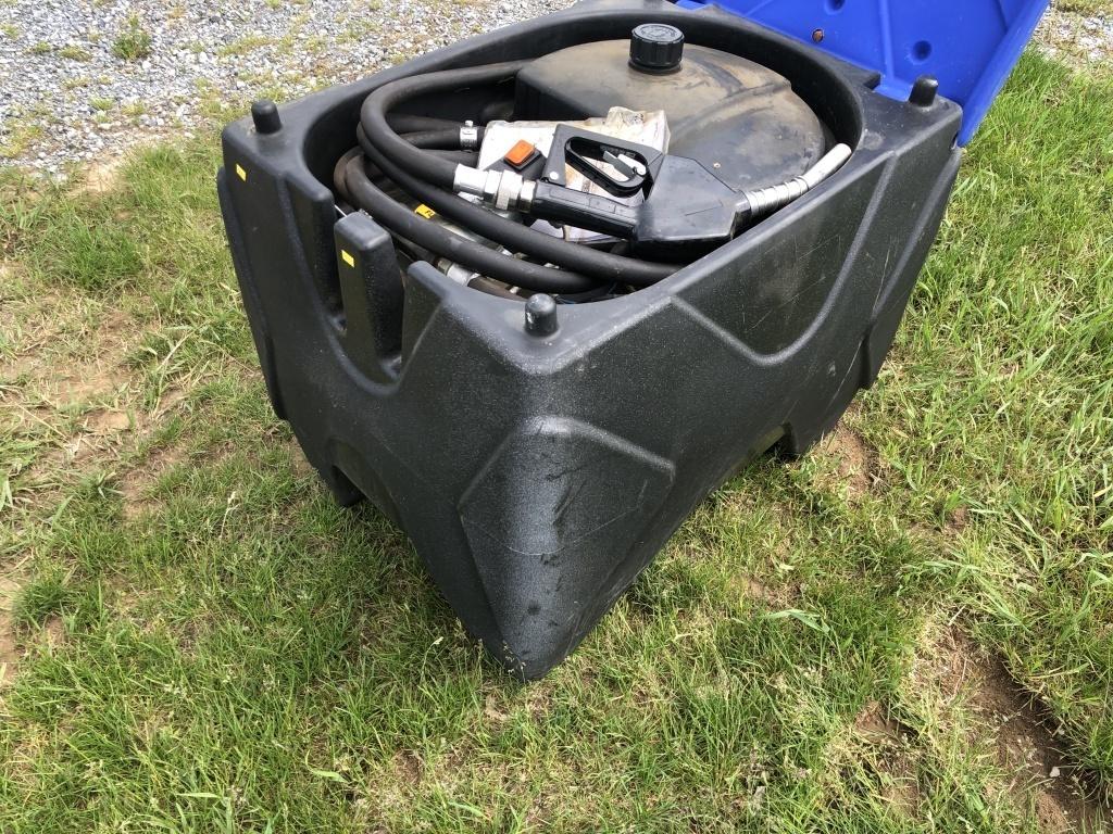 55-Gallon Diesel Fuel Tank with 12V Pump