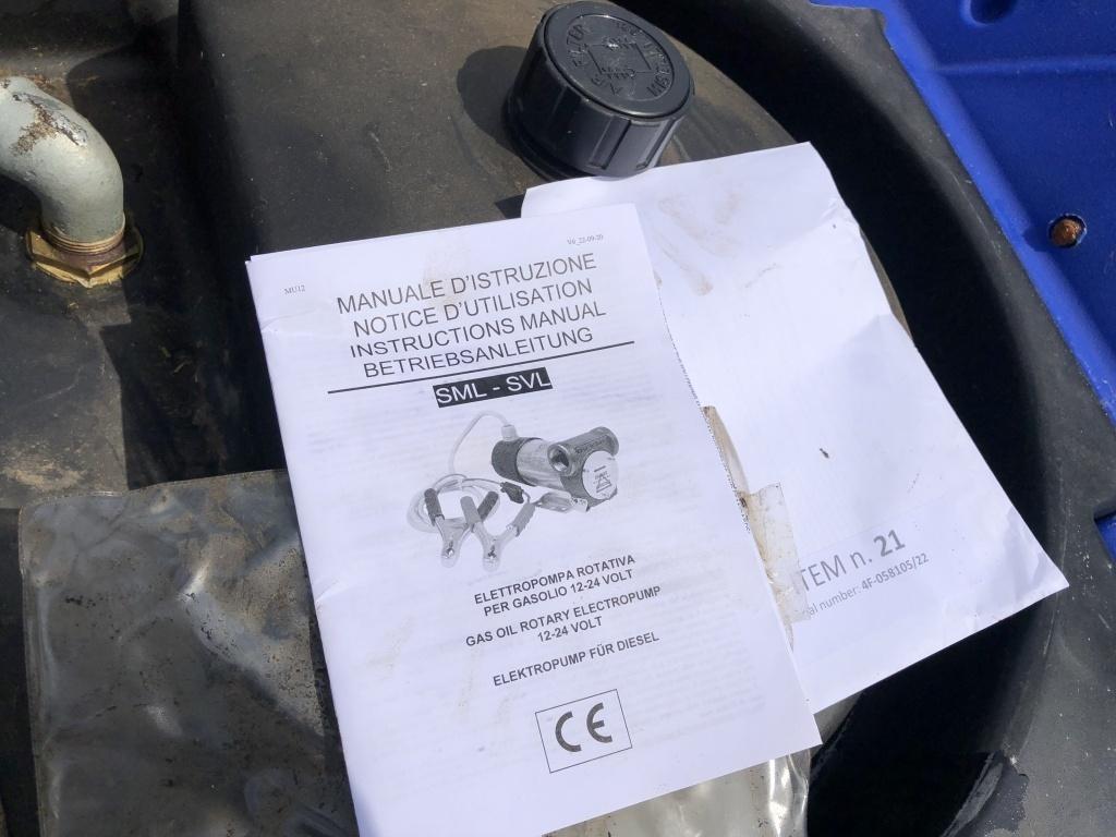 55-Gallon Diesel Fuel Tank with 12V Pump