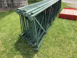 Section of Commercial Grade Pallet Racking