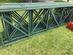 Section of Commercial Grade Pallet Racking