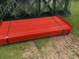 Section of Commercial Grade Pallet Racking