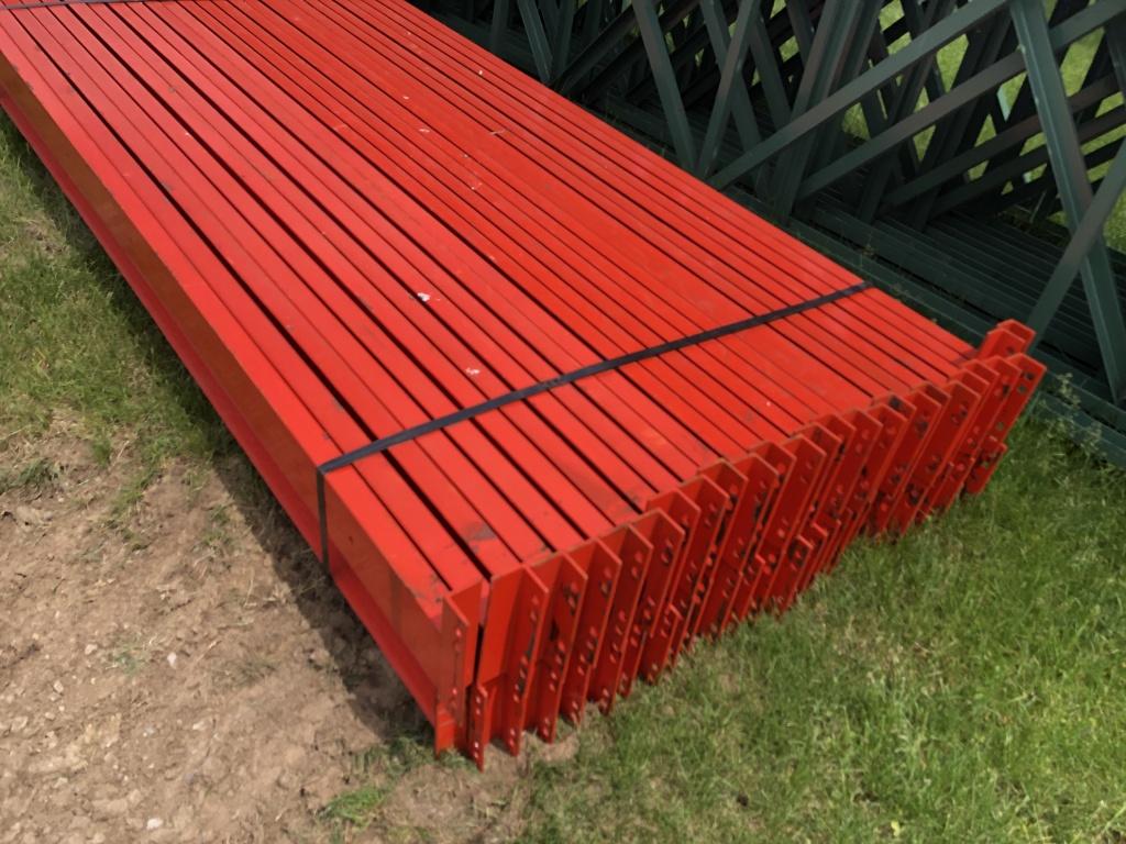 Section of Commercial Grade Pallet Racking