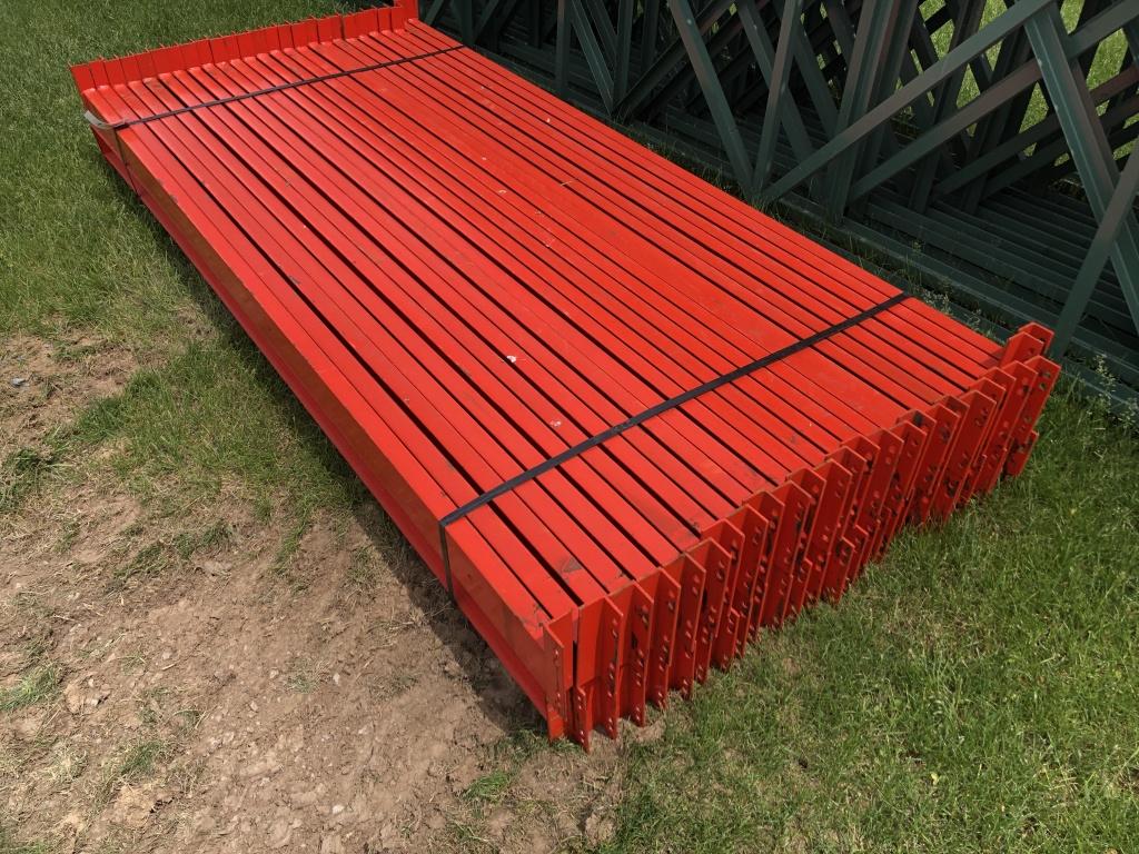 Section of Commercial Grade Pallet Racking