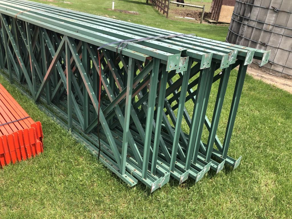 Section of Commercial Grade Pallet Racking