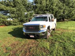 2016 GMC 3500 Dually Utility Truck